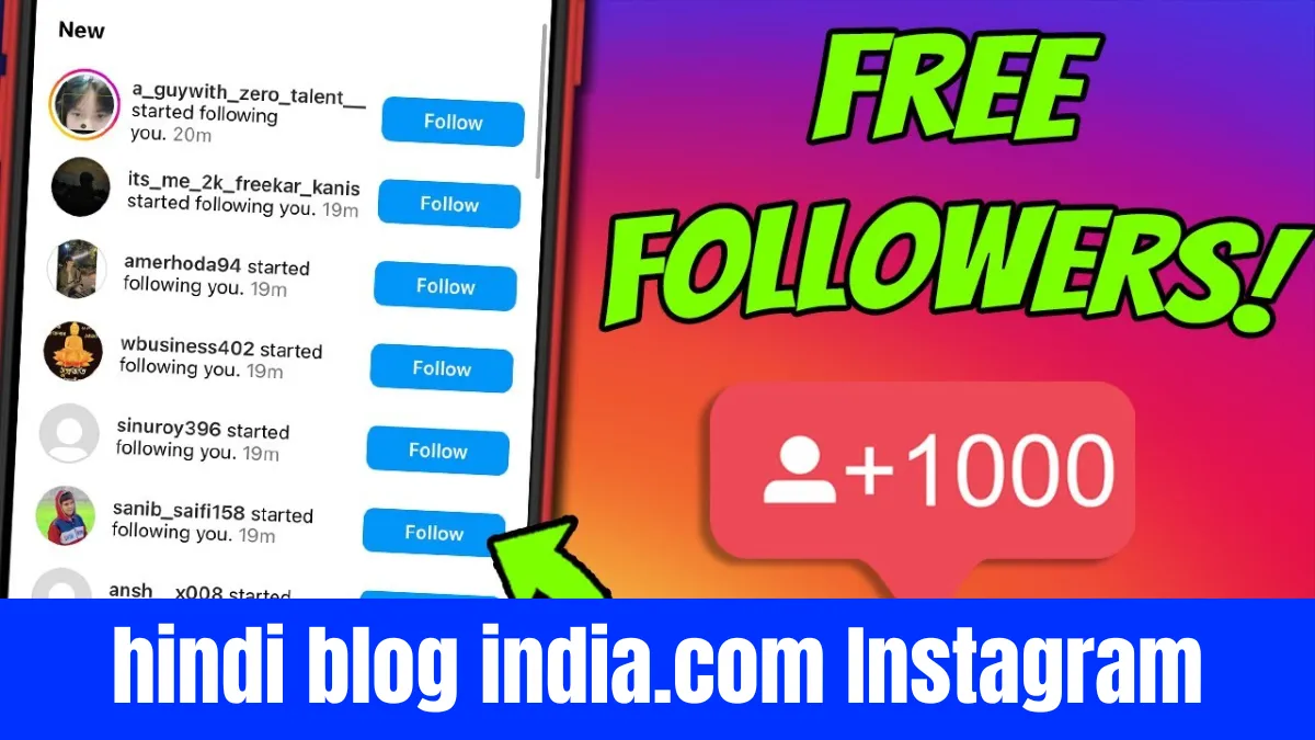 hindi blog india.com Instagram